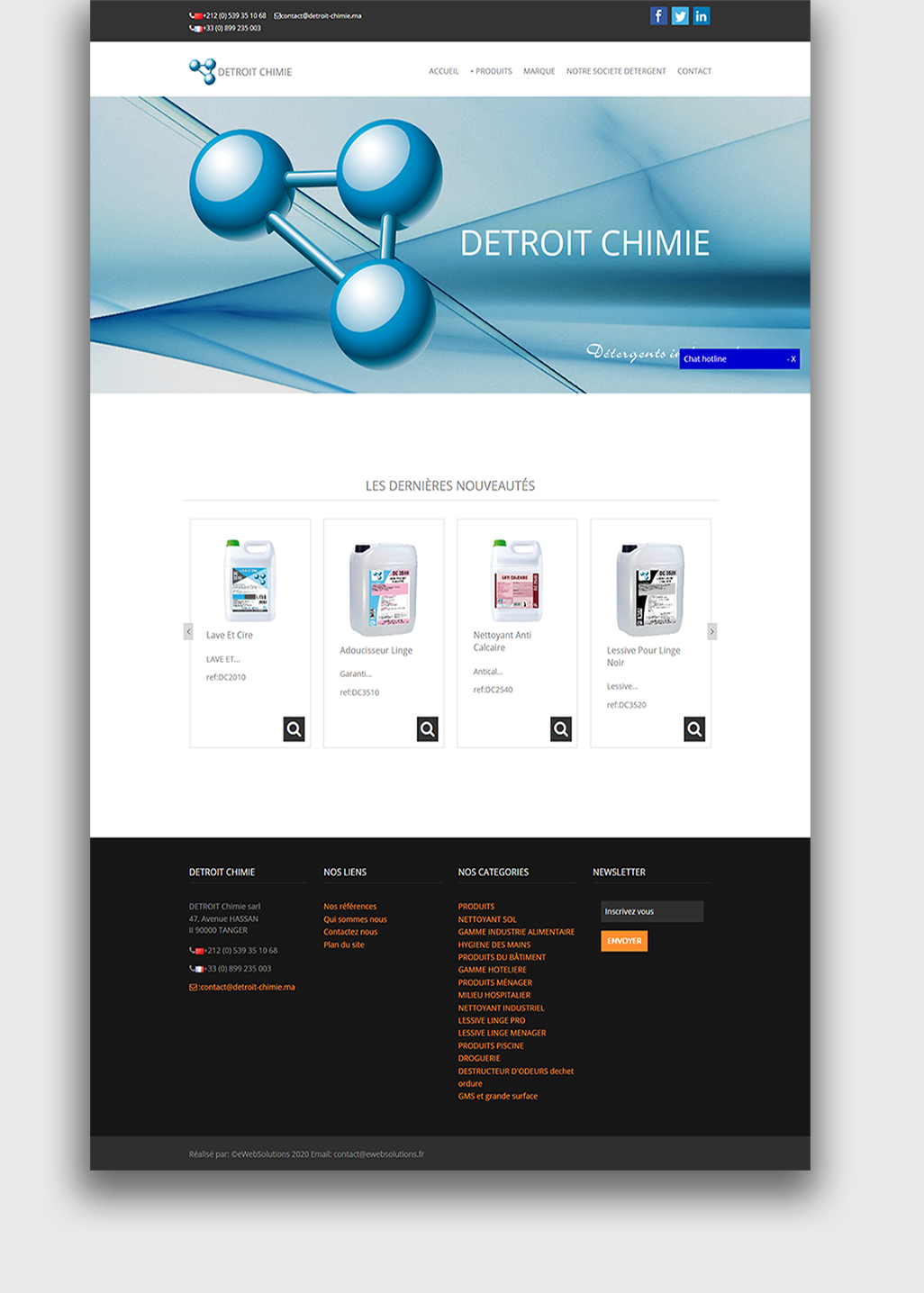 Detroit chimie