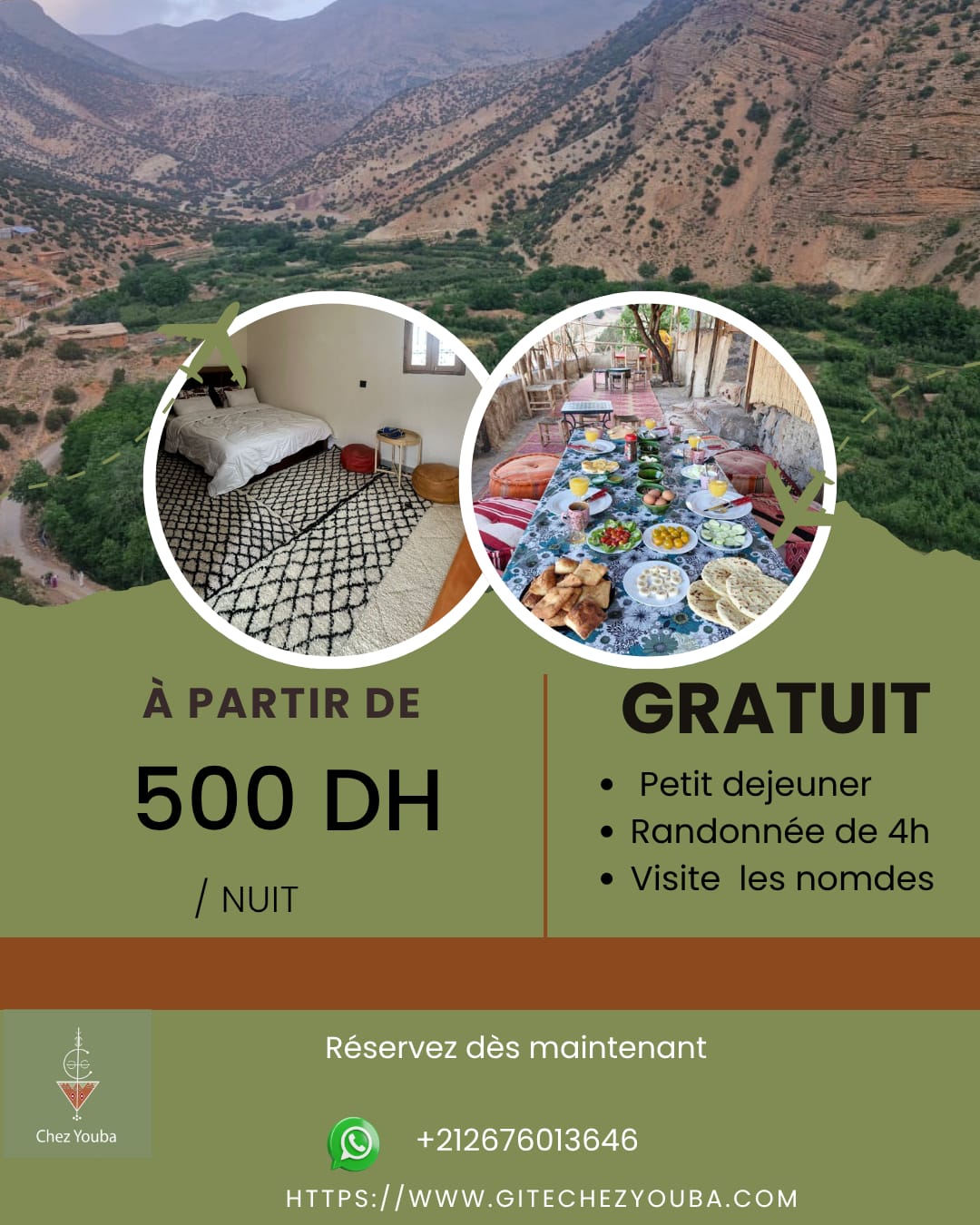 Gite chez youba