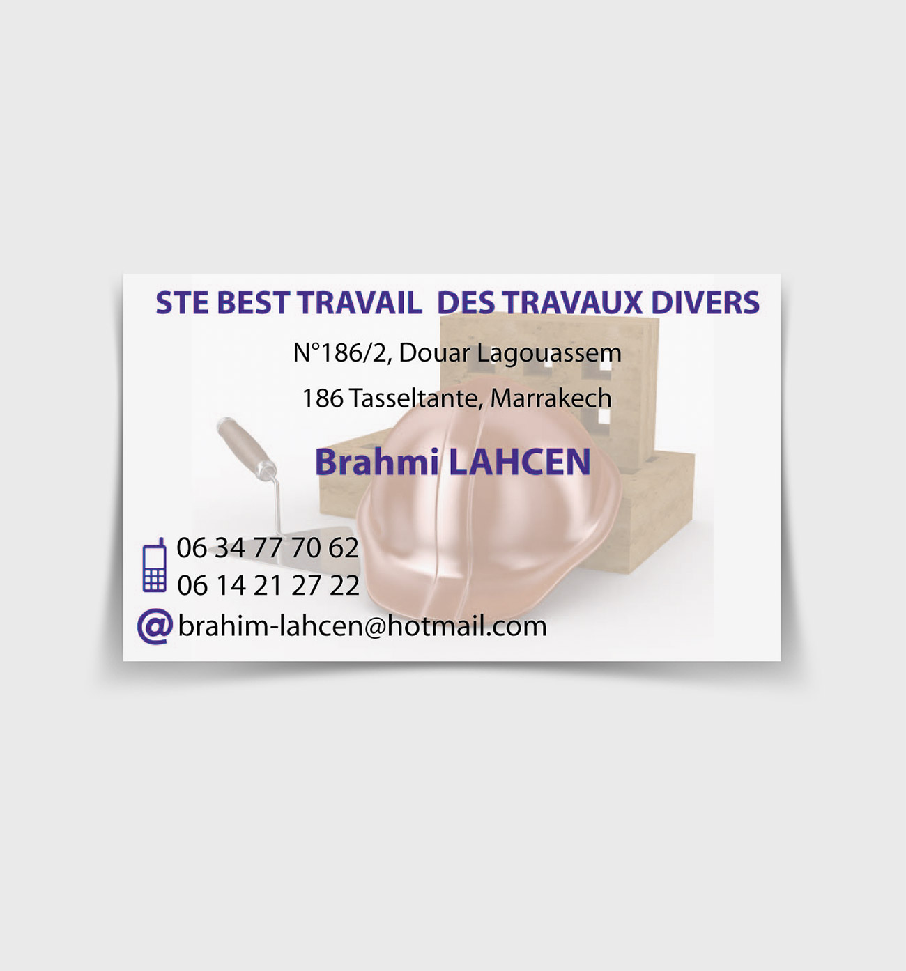 Ste best travail des traveaux divers 2